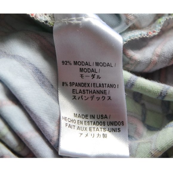 Mara Hoffman Swim Romper / Size Small / Modal Tie Vibrant Printed Multi Cover Up - Picture 10 of 10